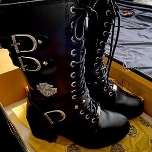 Harley-Davidson boots. Have only been worn a handful of times.
